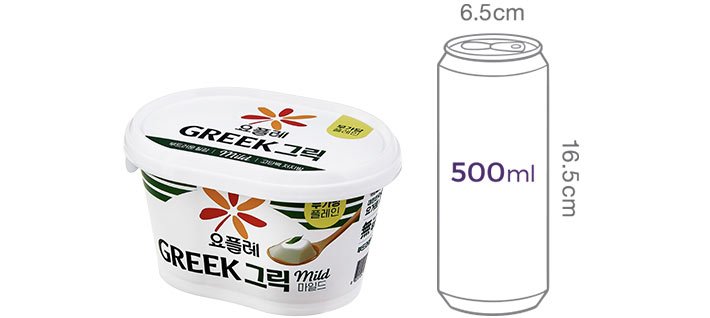 [빙그레] 요플레 그릭 마일드 400g