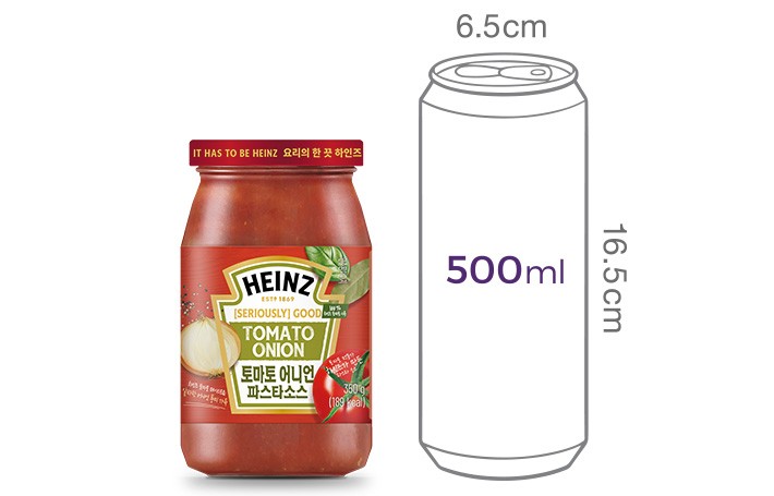  06..[하인즈] 토마토 어니언 파스타 소스 350g