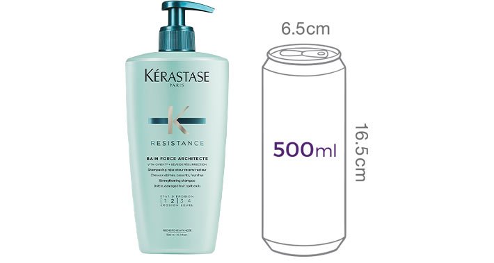 [케라스타즈] 방 포스 아키텍트 샴푸 500ml 본품+리필 세트 (+ 시몽 30ml*3개 추가증정)