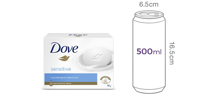 [도브] 센스티브 뷰티바 90g 4개입