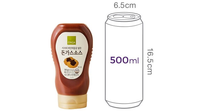 [올가] 돈가스 소스 360g