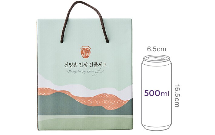 [선물세트] 신앙촌 양조간장 3종 세트