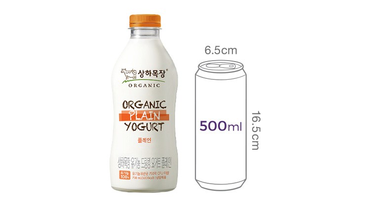 [상하목장] 유기농 드링킹 요거트 750mL