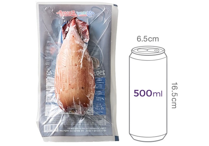 [엄지네포장마차] 오징어순대 1마리 (냉동)