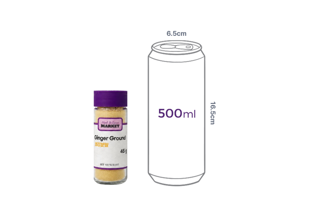 [허브&스파이스마켓] 국내산 생강분말 45g