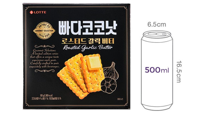 [롯데] 빠다코코낫 로스티드 갈릭버터 300g