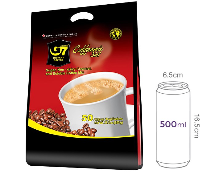 [G7] 3in1 믹스커피 (16g X 50개입)