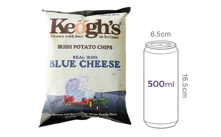 [케오스] 블루치즈 감자칩 125g