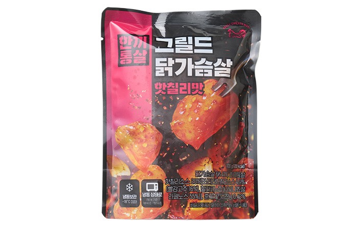 [한끼통살] 그릴드 닭가슴살 핫칠리맛 (1입)