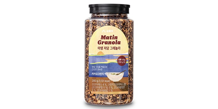 [마땡] 저당 그래놀라(카카오크런치 맥스) 280g
