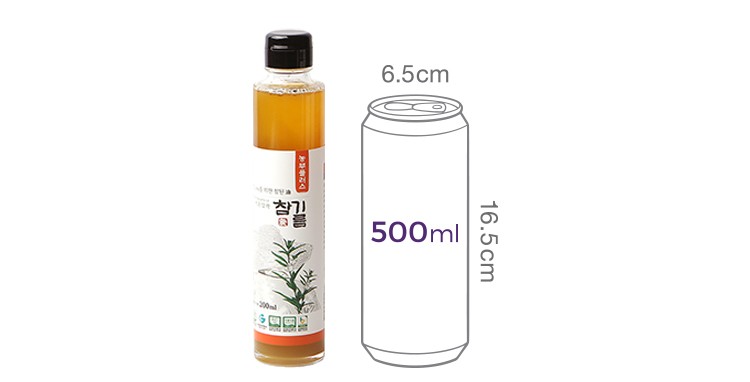 [농부플러스] 저온 압착 참기름 200mL