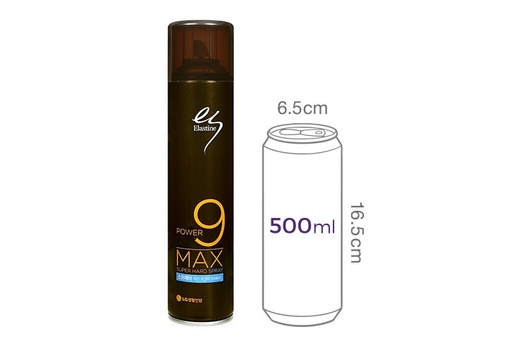[엘라스틴] 맥스 수퍼하드 헤어스프레이 280mL