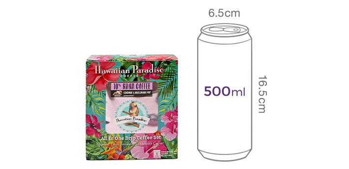 [하와이안 파라다이스] 코나커피 올인원 드립백 (10g X 5개입)