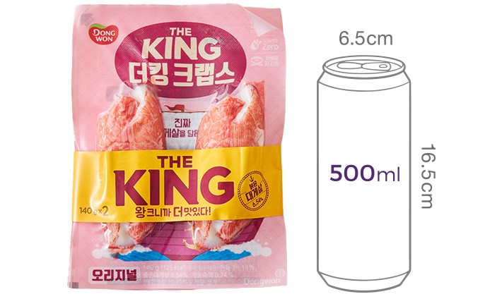 [동원] 더킹 크랩스 (2개입)