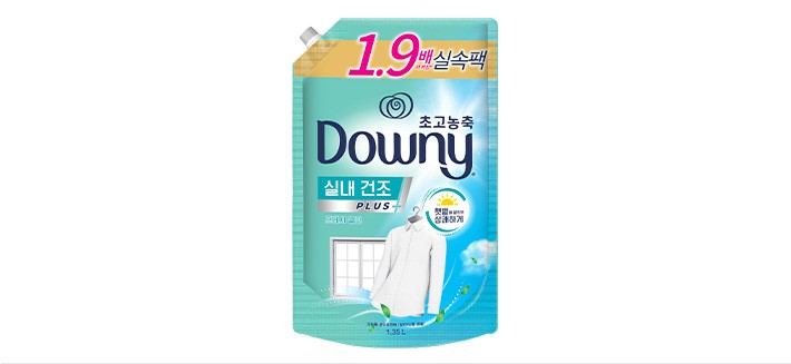 [다우니] 실내건조 플러스 프레시 클린 1.35L