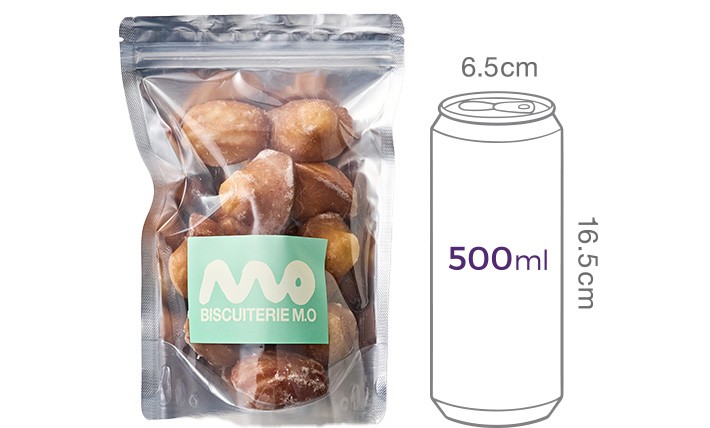 [비스퀴테리 엠오] 미니 마들렌 글라쎄 150g