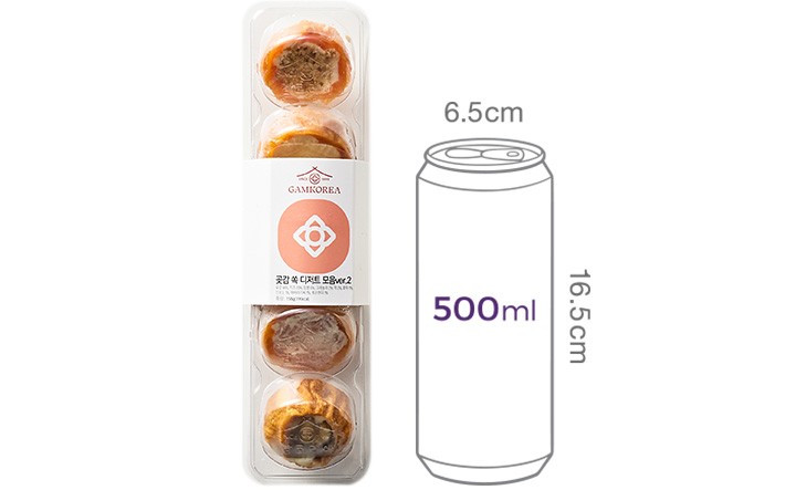 [감코리아] 곶감 쏙 5종 디저트 샘플러 158g