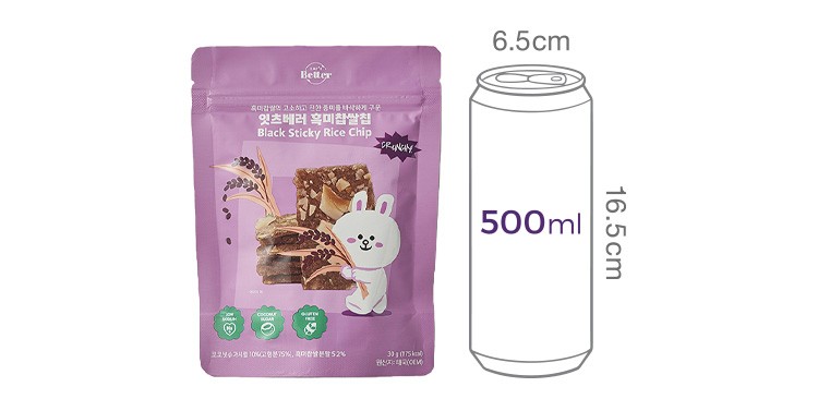 [잇츠베러] 코코넛칩 흑미찹쌀 30g