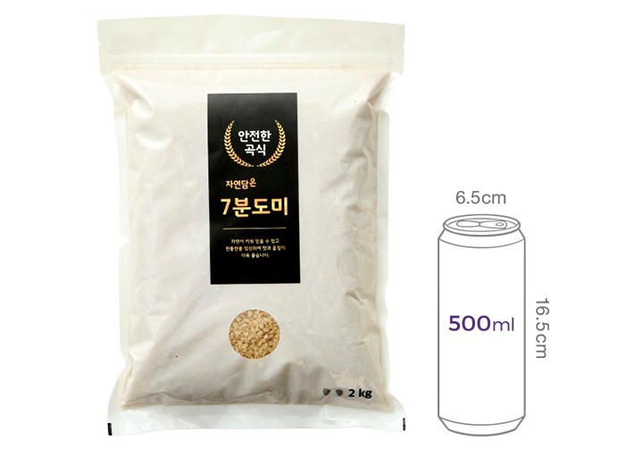 [자연담은] 7분도미 2kg 