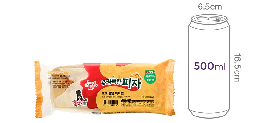 [스윗밸런스] 호호 불닭 피자랩