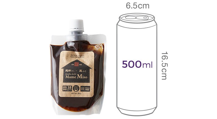 [노다미소] 콘부다시 마메미소(Mame Miso)