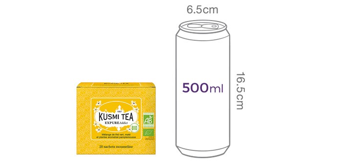 [쿠스미티] 유기농 엑스퓨레 애딕트 모슬린 티백 (2g x 20개)