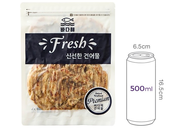 [바다해] 직화로 구운 아귀포 180g
