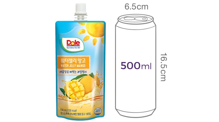 [동원] Dole 워터젤리 망고 130ml X 10개입