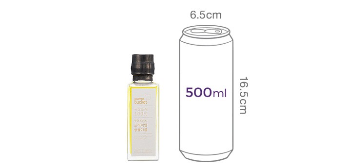 [쿠엔즈버킷] 국산 냉압착 생들기름 100mL
