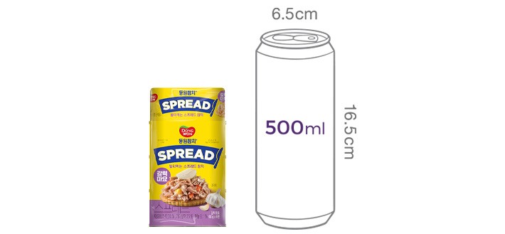 [동원] 스프레드 참치 갈릭마요 100g x 4캔