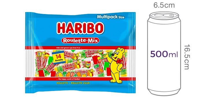 [하리보] 룰렛 믹스 25g X 14개입