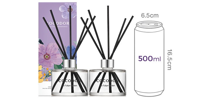 [코코도르] 시그니처 퍼퓸 디퓨저 200ml 2개입 라튤립가든