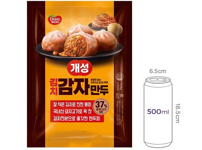 [동원] 개성 김치 감자 만두 1.2kg