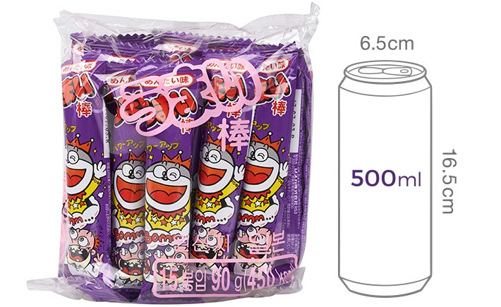 [우마이봉] 멘타이맛(명란맛)(6g X 15개입)