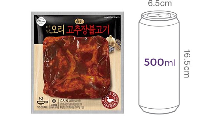 [올반] 바짝 고추장오리불고기 200g