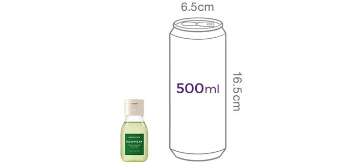 [아로마티카] 로즈마리 스칼프 스케일링 샴푸 30ml