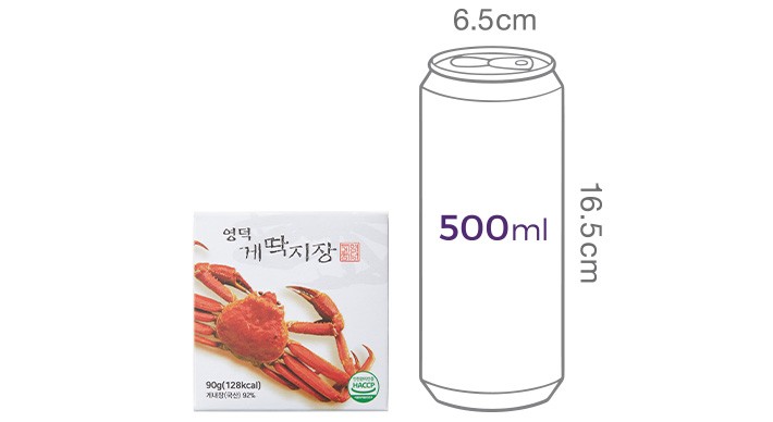 영덕 게딱지장 90g