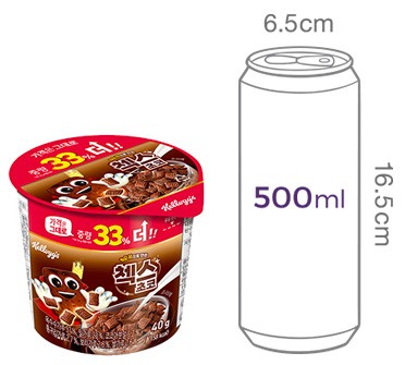 [켈로그] 첵스초코 컵시리얼 40g