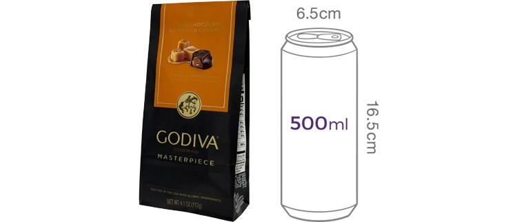 [고디바] 마스터피스 다크 카라멜 초콜릿 117g