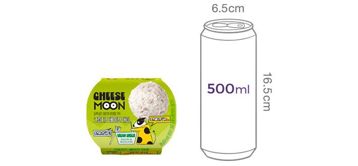 [치즈문] 크림치즈 베이컨&대파 200g