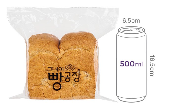 [그녀의빵공장] 플레인 통밀식빵 450g