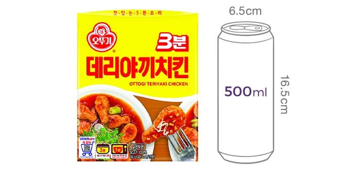 [오뚜기] 3분 데리야끼치킨 150G