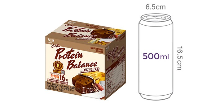 [해태] 칼바 프로틴바란스 코코아퍼지 266g
