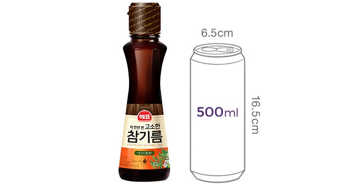 [해표] 고소한 참기름 320mL
