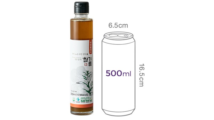 [농부플러스] 저온 압착 참기름 200mL