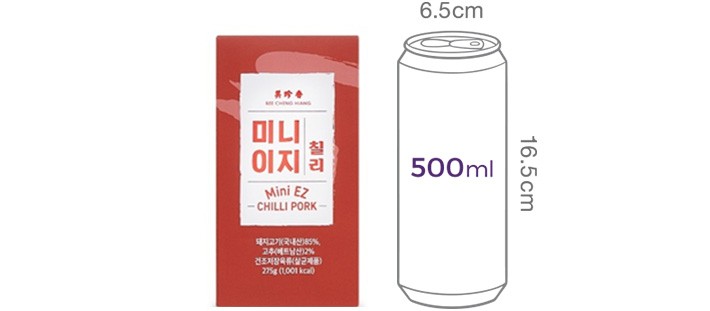 [비첸향] 미니이지 칠리 275g