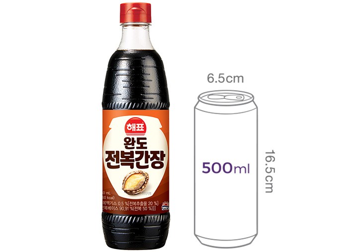 [해표] 완도전복간장 840ml