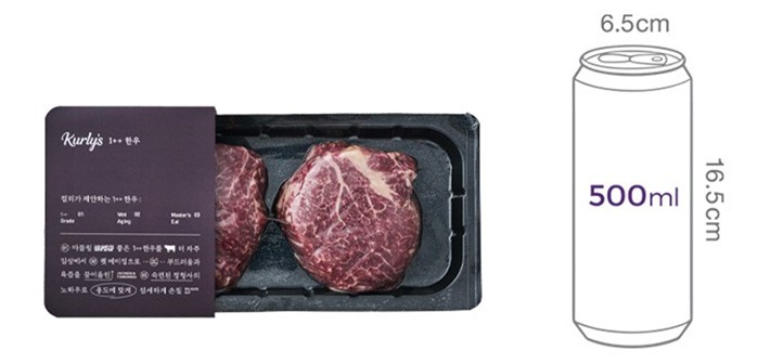 [Kurly's] 1++ 한우 안심 스테이크 250g