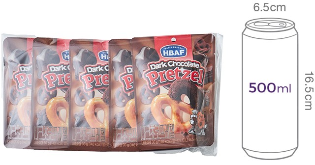[HBAF] 다크초코 프레첼 30g X 5개입