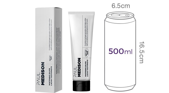 [폴메디슨] 화이트닝 실버 라차 치약 알파 150g